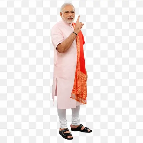 Transparent png image of Narendra modi